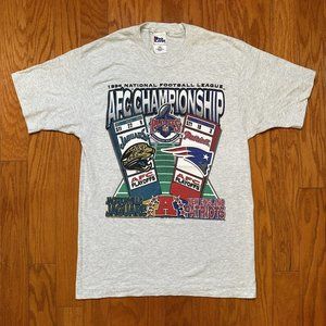 Vintage 96-97 Pro Player Jacksonville Jaguars New England Patriots Shirt Medium